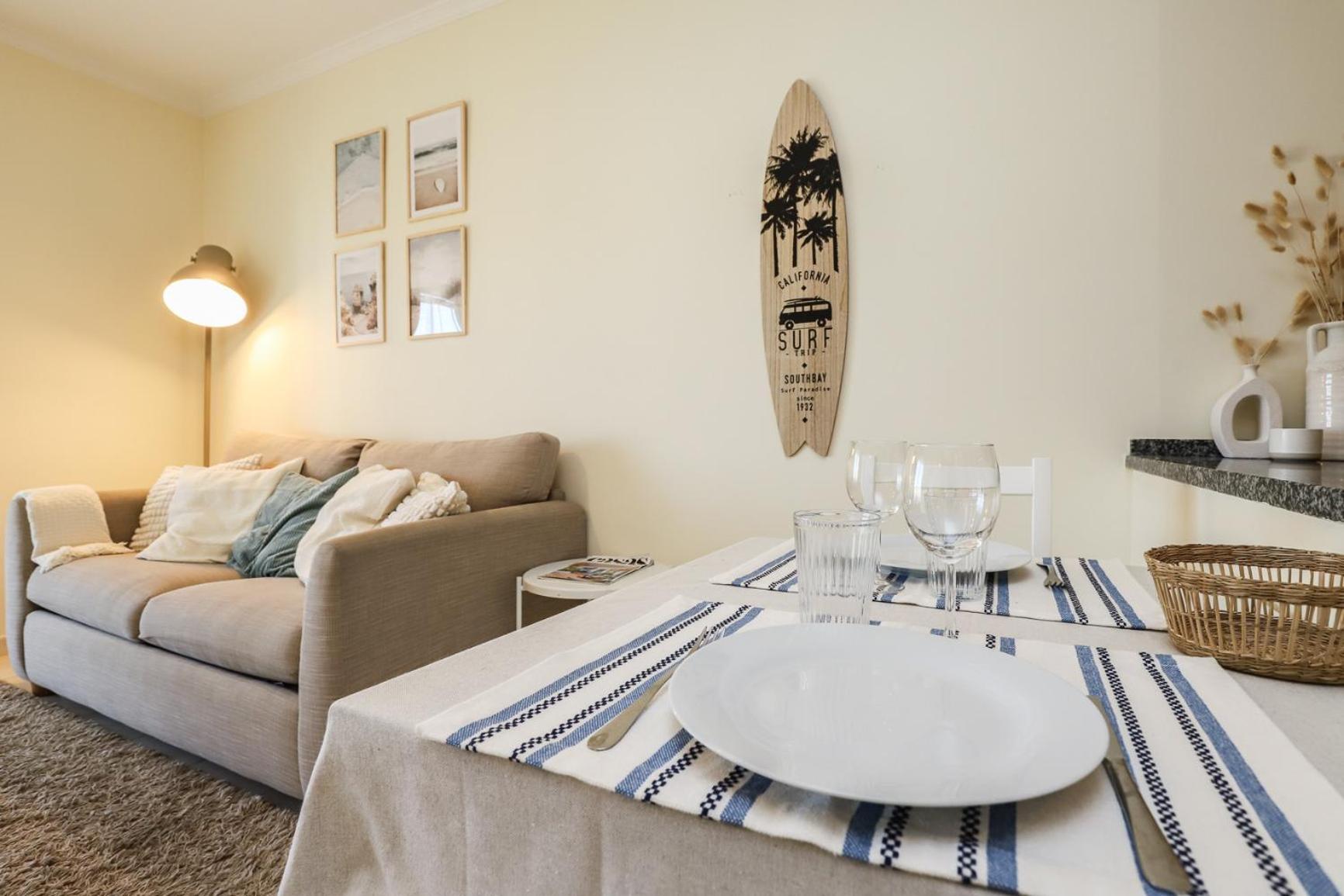 Charming Flat 10 Min Walk To Beach Albufeira Exterior foto